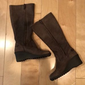 KEEN Chocolate Leather Boots size 7 $185